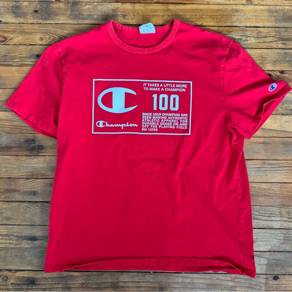 Champion Red TShirt